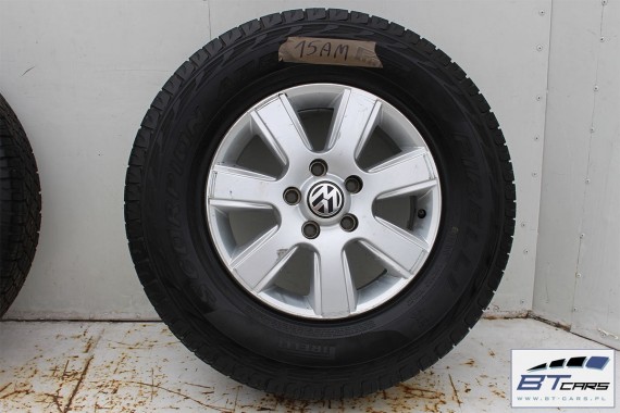 VW AMAROK FELGI 16 cali OPONY ZIMA KOŁA felga 2H0601025 6,5J*16H2 ET62  2H0 601 025 opona PIRELLI SCORPION ATR 245/70/16 111 T