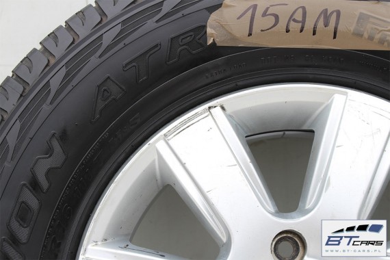 VW AMAROK FELGI 16 cali OPONY ZIMA KOŁA felga 2H0601025 6,5J*16H2 ET62  2H0 601 025 opona PIRELLI SCORPION ATR 245/70/16 111 T