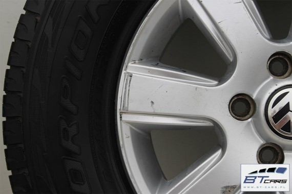 VW AMAROK FELGI 16 cali OPONY ZIMA KOŁA felga 2H0601025 6,5J*16H2 ET62  2H0 601 025 opona PIRELLI SCORPION ATR 245/70/16 111 T