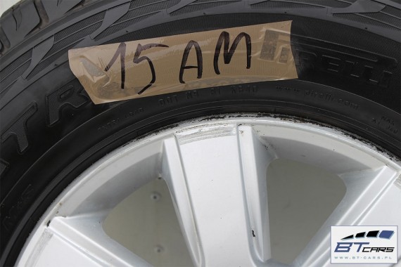 VW AMAROK FELGI 16 cali OPONY ZIMA KOŁA felga 2H0601025 6,5J*16H2 ET62  2H0 601 025 opona PIRELLI SCORPION ATR 245/70/16 111 T