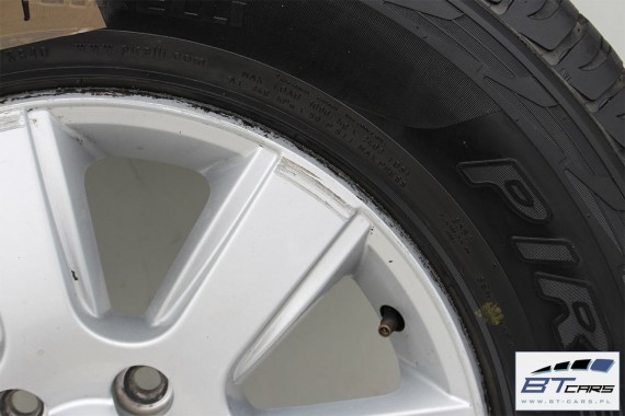 VW AMAROK FELGI 16 cali OPONY ZIMA KOŁA felga 2H0601025 6,5J*16H2 ET62  2H0 601 025 opona PIRELLI SCORPION ATR 245/70/16 111 T