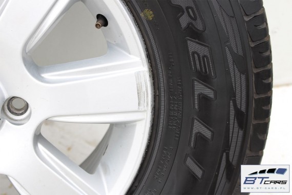 VW AMAROK FELGI 16 cali OPONY ZIMA KOŁA felga 2H0601025 6,5J*16H2 ET62  2H0 601 025 opona PIRELLI SCORPION ATR 245/70/16 111 T