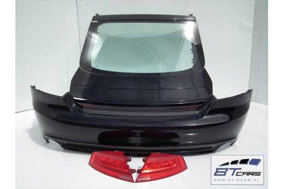 AUDI A7 TYŁ ZDERZAK tylny + KLAPA BAGAŻNIKA + LAMPY lampa 4G 4G8 Kolor: czarny