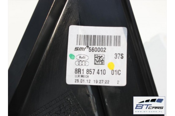 AUDI Q5 LUSTERKO ZEWNETRZNE DRZWI LEWE 6 pin pinów kabli przewodów 8R Kolor: LY9C - biel ibisa 8R1857409F 8R1857409 8R1857409