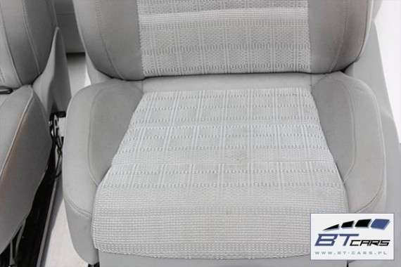 AUDI Q3 FOTELE KOMPLET FOTELI siedzeń siedzenia fotel tapicerka 8U welur kolor szary
