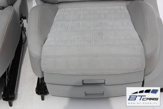 AUDI Q3 FOTELE KOMPLET FOTELI siedzeń siedzenia fotel tapicerka 8U welur kolor szary