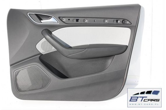 AUDI Q3 FOTELE KOMPLET FOTELI siedzeń siedzenia fotel tapicerka 8U welur kolor szary