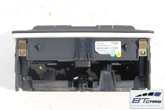 AUDI A3 RADIO 8V0035870 + PANEL 8V0035630 8V0035630 8V0035870 + czytnik 8V0035870 8V0035870 8V0035870B 8V0035630 8V0 035 870 8V