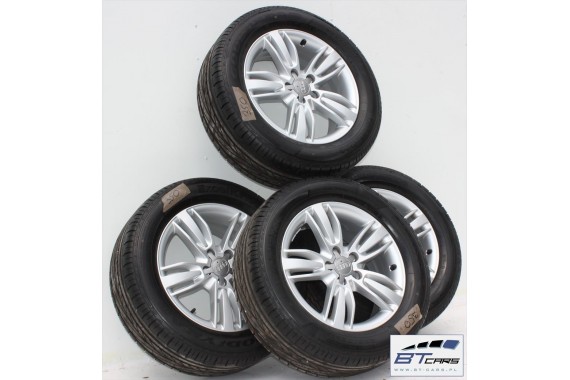 AUDI Q3 FELGI 17 8U0601025A + OPONY KOŁA FELGA KOŁO opona 8U0 601 025 A 7J*17H2 ET43 GOODYEAR EXCELLENCE  235/55/17 99V