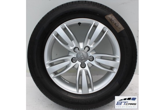 AUDI Q3 FELGI 17 8U0601025A + OPONY KOŁA FELGA KOŁO opona 8U0 601 025 A 7J*17H2 ET43 GOODYEAR EXCELLENCE  235/55/17 99V
