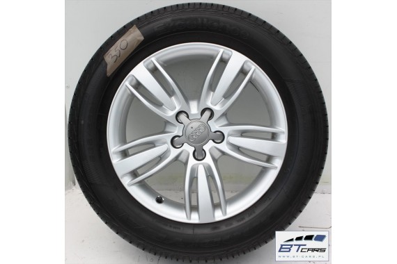 AUDI Q3 FELGI 17 8U0601025A + OPONY KOŁA FELGA KOŁO opona 8U0 601 025 A 7J*17H2 ET43 GOODYEAR EXCELLENCE  235/55/17 99V