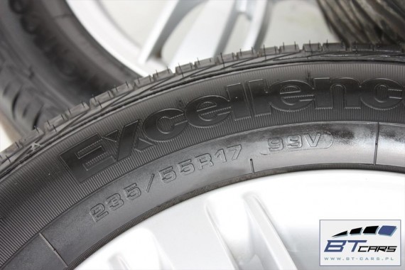 AUDI Q3 FELGI 17 8U0601025A + OPONY KOŁA FELGA KOŁO opona 8U0 601 025 A 7J*17H2 ET43 GOODYEAR EXCELLENCE  235/55/17 99V