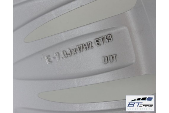 AUDI Q3 FELGI 17 8U0601025A + OPONY KOŁA FELGA KOŁO opona 8U0 601 025 A 7J*17H2 ET43 GOODYEAR EXCELLENCE  235/55/17 99V