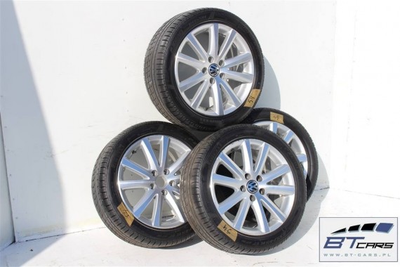 VW SCIROCCO EOS FELGI 17'' KOŁA + OPONY FELGA 3C0601025J 3C0 601 025 J 3C0601025J 3C0601025J 3C0601025J 3C0601025J 3C0601025J