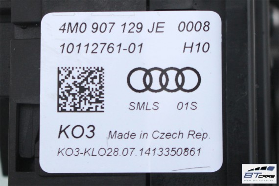 AUDI A4 Q7 MANETKI + TAŚMA AIR BAG 4M0907129JE 4M0 907 129 JE przełączniki kierownicy moduł 4N0907129QA 4N0907129NJ 4N0907129NS