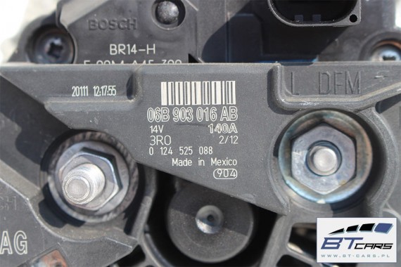 VW SKODA SEAT AUDI ALTERNATOR 06B903016AB 06B 903 016 AB 06B903019EX 06B 903 019 EX 06B903016AB 06B903016AB 06B903016AB 140A