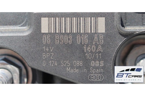 VW SKODA SEAT AUDI ALTERNATOR 06B903016AB 06B 903 016 AB 06B903019EX 06B 903 019 EX 06B903016AB 06B903016AB 06B903016AB 140A