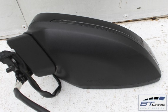 AUDI A4 LUSTERKO DRZWI LEWE ASYSTENT 7pin // 8W zewnętrzne LY9B - brylantowy czarny pinów kabli przewodów 8W1857409 8W0857527