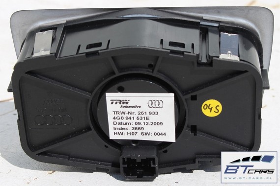 AUDI A6 A7 PRZEŁĄCZNIK WŁĄCZNIK ŚWIATEŁ 4G0941531E 4G0 941 531 E 4G0941531AL 4G0941531E 4G0941531AL 4G0941531E 4G0941531AL 4G C7