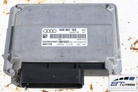 AUDI A6 A7 A8 MODUŁ STEROWNIK NAPĘDU 4x4 4H0907163 4H0907163A 4H0 907 163 4H0907163B 4H0907163 4H0907163B 4H0907163A 4H0907163