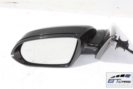 AUDI A8 LUSTERKO DRZWI LEWE 14+2 pin 4H d4 zewnętrzne LZ9Y - czarny phantom pinów kabli przewodów 16pin 4H0 4H1857409 foto