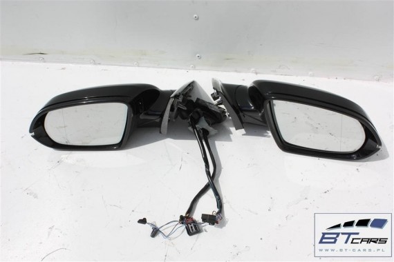 AUDI A8 LUSTERKO DRZWI LEWE 14+2 pin 4H d4 zewnętrzne LZ9Y - czarny phantom pinów kabli przewodów 16pin 4H0 4H1857409 foto