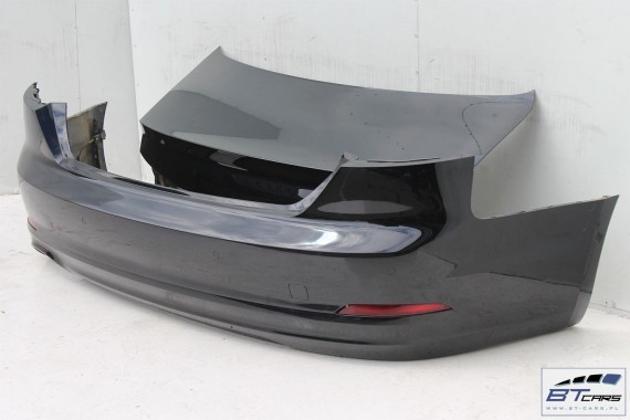 AUDI A5 TYŁ ZDERZAK TYLNY + KLAPA BAGAŻNIKA 8W6 8W F5 Kolor: A2A2 LY9B - brylantowy czarny Coupe