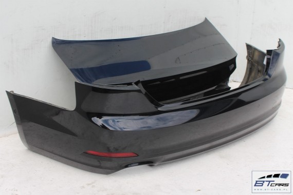 AUDI A5 TYŁ ZDERZAK TYLNY + KLAPA BAGAŻNIKA 8W6 8W F5 Kolor: A2A2 LY9B - brylantowy czarny Coupe