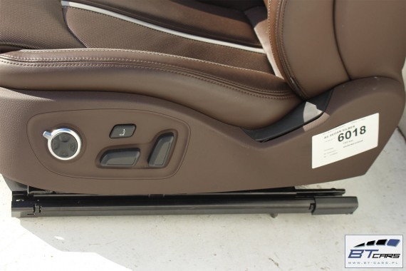 AUDI A6 4G FOTELE KOMPLET FOTELI siedzeń siedzenia fotel tapicerka 2010- wersja EXCLUSIVE C7 + boczki EXCLUSIVE A6 4G C7