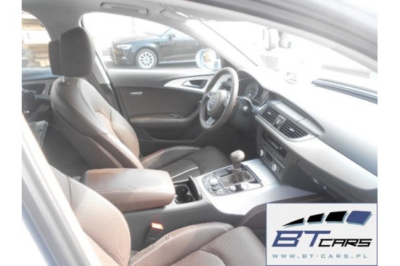 AUDI A6 4G FOTELE KOMPLET FOTELI siedzeń siedzenia fotel tapicerka 2010- wersja EXCLUSIVE C7 + boczki EXCLUSIVE A6 4G C7