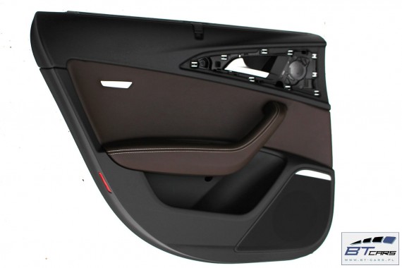 AUDI A6 4G FOTELE KOMPLET FOTELI siedzeń siedzenia fotel tapicerka 2010- wersja EXCLUSIVE C7 + boczki EXCLUSIVE A6 4G C7
