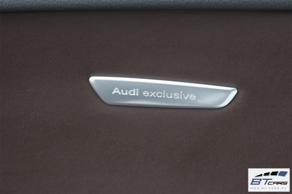 AUDI A6 4G FOTELE KOMPLET FOTELI siedzeń siedzenia fotel tapicerka 2010- wersja EXCLUSIVE C7 + boczki EXCLUSIVE A6 4G C7