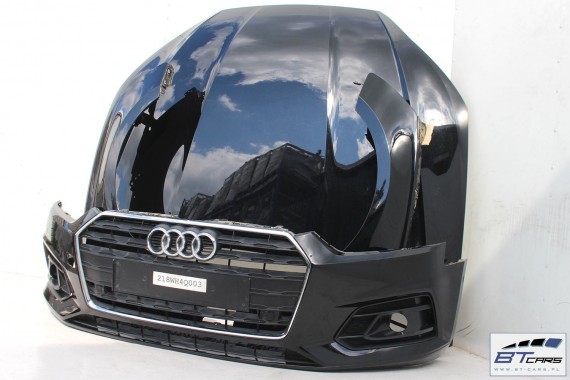 AUDI A5 8W F5 PRZÓD maska błotniki zderzak pas przedni wzmocnienie błotnik Kolor: A2 LY9B brylantowy czarny 8W6823029 8W6821105