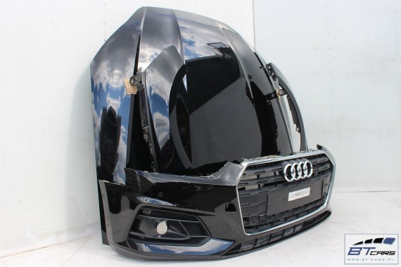 AUDI A5 8W F5 PRZÓD maska błotniki zderzak pas przedni wzmocnienie błotnik Kolor: A2 LY9B brylantowy czarny 8W6823029 8W6821105