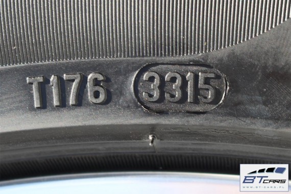 AUDI A4 A5 FELGI 18 cali OPONY KOŁA felga 8W0601025S  8J*18H2 ET40 opona PIRELLI CINTURATO P7 245/40/18 97H całoroczne 8W 2015-