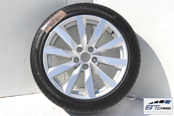 AUDI A4 A5 FELGI 18 cali OPONY KOŁA felga 8W0601025S 8J*18H2 ET40 opona PIRELLI CINTURATO P7 245/40/18 97H CAŁOROCZNE