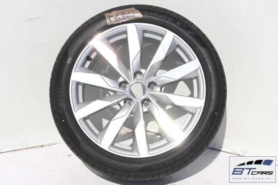 AUDI A4 A5 FELGI 18 cali OPONY KOŁA felga 8W0601025S 8J*18H2 ET40 opona PIRELLI CINTURATO P7 245/40/18 97H CAŁOROCZNE