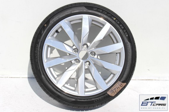 AUDI A4 A5 FELGI 18 cali OPONY KOŁA felga 8W0601025S 8J*18H2 ET40 opona PIRELLI CINTURATO P7 245/40/18 97H CAŁOROCZNE