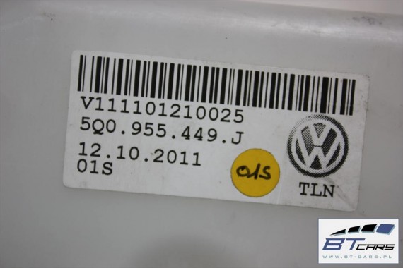 AUDI A3 ZBIORNIK SPRYSKIWACZY 5Q0955449 5Q0955453 8V pojemnik płynu + pompki ZBIORNICZEK 5Q0955449 5Q0955453 5Q0955449 5Q0955453