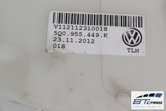 AUDI A3 ZBIORNIK SPRYSKIWACZY 5Q0955449 5Q0955453 8V pojemnik płynu + pompki ZBIORNICZEK 5Q0955449 5Q0955453 5Q0955449 5Q0955453