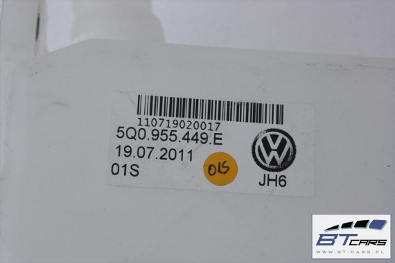 AUDI A3 ZBIORNIK SPRYSKIWACZY 5Q0955449 5Q0955453 8V pojemnik płynu + pompki ZBIORNICZEK 5Q0955449 5Q0955453 5Q0955449 5Q0955453