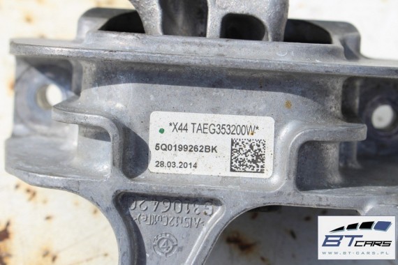 VW AUDI SKODA ŁAPA PODUSZKA SILNIKA 5Q0199262BK 5Q0 199 262 podpora wspornik loże 5Q0199262DD 5WA199262E 5Q0199262BK 5Q0199262BK