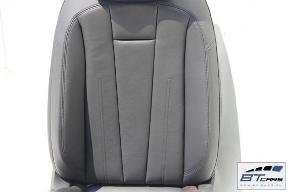 AUDI A4 SEDAN FOTELE KOMPLET FOTELI siedzeń siedzenia fotel tapicerka 8W5 8W skóra kolor czarny B9 USA fotele tapicerka czarna