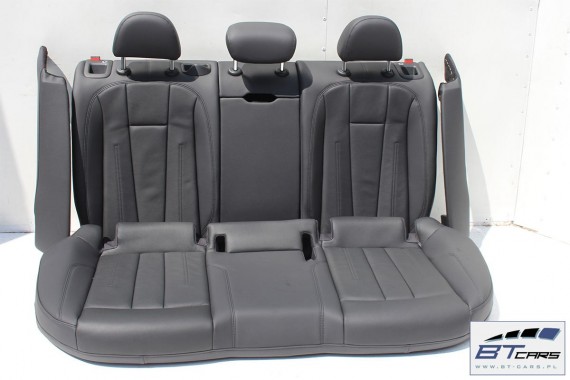 AUDI A4 SEDAN FOTELE KOMPLET FOTELI siedzeń siedzenia fotel tapicerka 8W5 8W skóra kolor czarny B9 USA fotele tapicerka czarna