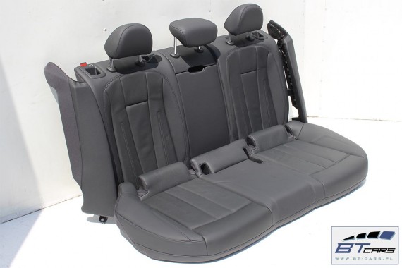 AUDI A4 SEDAN FOTELE KOMPLET FOTELI siedzeń siedzenia fotel tapicerka 8W5 8W skóra kolor czarny B9 USA fotele tapicerka czarna