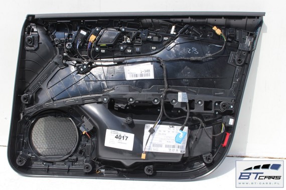 AUDI A4 SEDAN FOTELE KOMPLET FOTELI siedzeń siedzenia fotel tapicerka 8W5 8W skóra kolor czarny B9 USA fotele tapicerka czarna