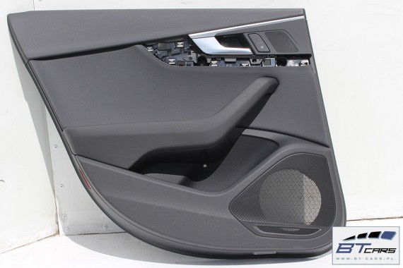 AUDI A4 SEDAN FOTELE KOMPLET FOTELI siedzeń siedzenia fotel tapicerka 8W5 8W skóra kolor czarny B9 USA fotele tapicerka czarna