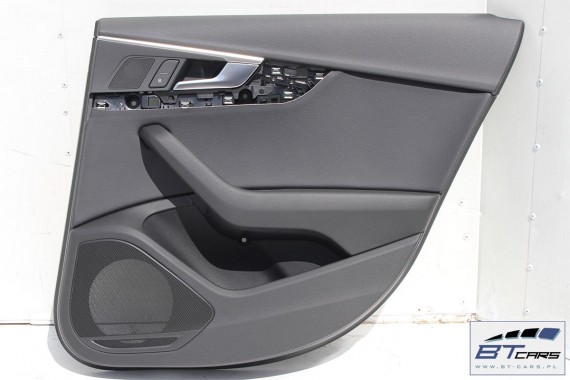 AUDI A4 SEDAN FOTELE KOMPLET FOTELI siedzeń siedzenia fotel tapicerka 8W5 8W skóra kolor czarny B9 USA fotele tapicerka czarna