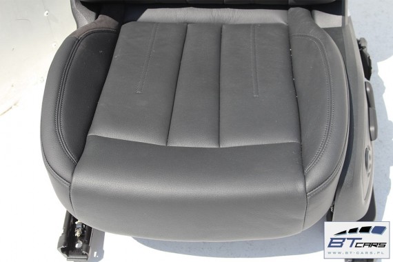 AUDI A4 SEDAN FOTELE KOMPLET FOTELI siedzeń siedzenia fotel tapicerka 8W5 8W skóra kolor czarny B9 USA fotele tapicerka czarna