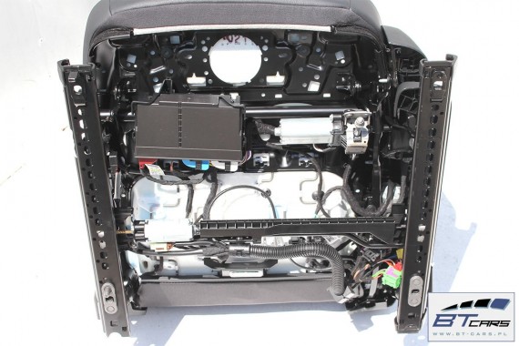 AUDI A4 SEDAN FOTELE KOMPLET FOTELI siedzeń siedzenia fotel tapicerka 8W5 8W skóra kolor czarny B9 USA fotele tapicerka czarna